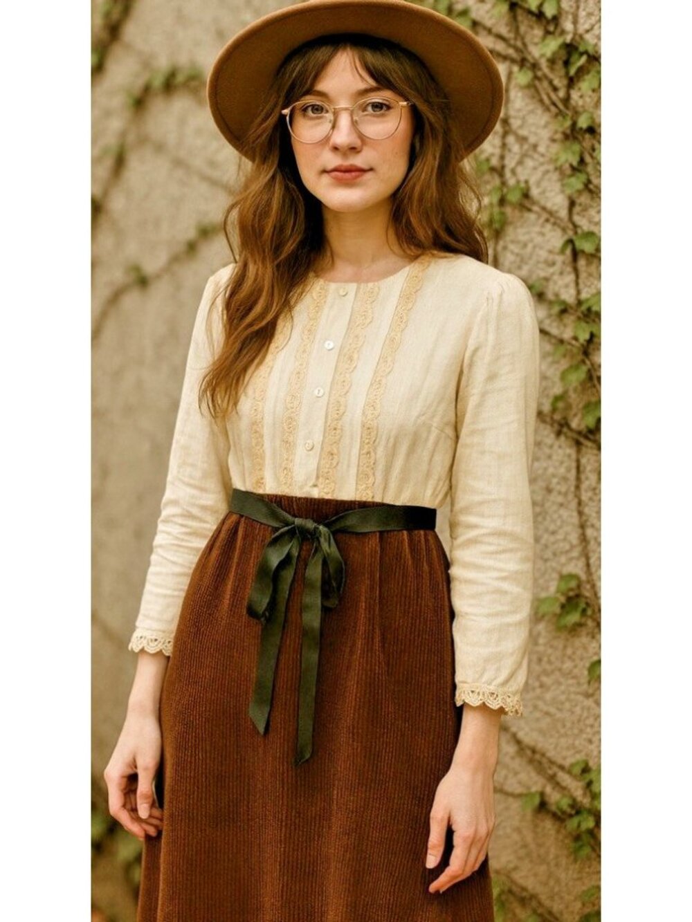 Vintage Country Cottagecore Prairie Dress Women Size XSmall.     Cc